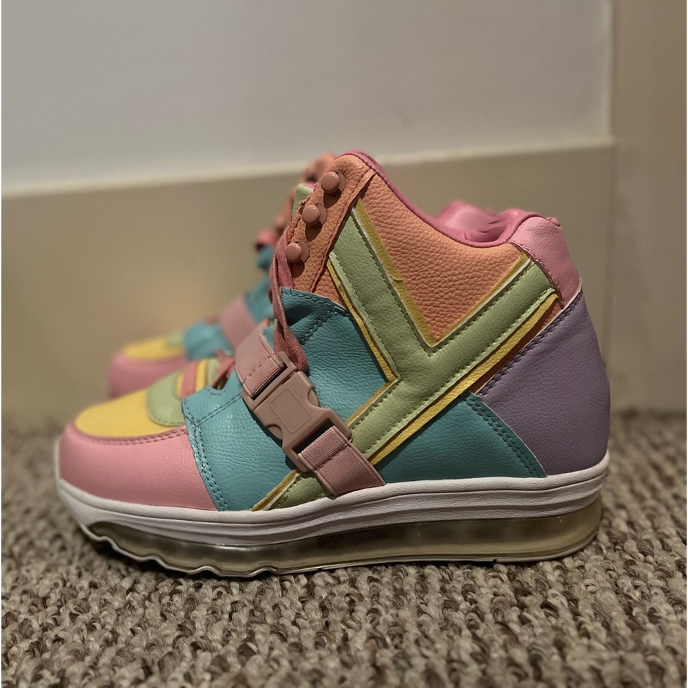 90s high top disco light up boots - video